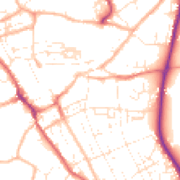 Daytime road noise heatmap for TR15 2EE