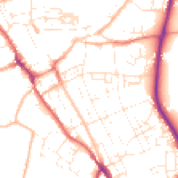 Daytime road noise heatmap for TR15 2HU