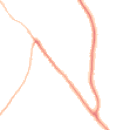 Night-time road noise heatmap for TR15 2NY