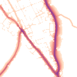 Daytime road noise heatmap for TR15 2PA