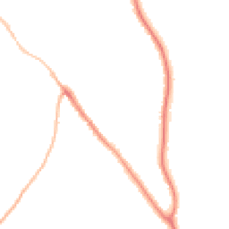 Night-time road noise heatmap for TR15 2PA