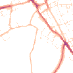 Daytime road noise heatmap for TR15 2TB
