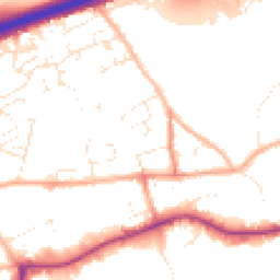 Daytime road noise heatmap for TR15 3AQ