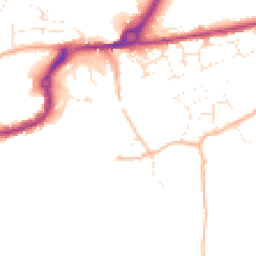 Daytime road noise heatmap for TR15 3BA