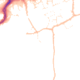 Daytime road noise heatmap for TR15 3BP