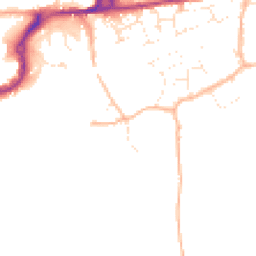 Daytime road noise heatmap for TR15 3BW