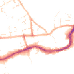 Daytime road noise heatmap for TR15 3EJ