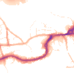Daytime road noise heatmap for TR15 3EP