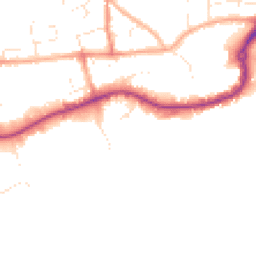Daytime road noise heatmap for TR15 3EQ