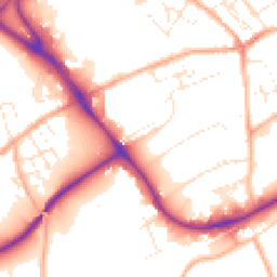 Daytime road noise heatmap for TR15 3FQ