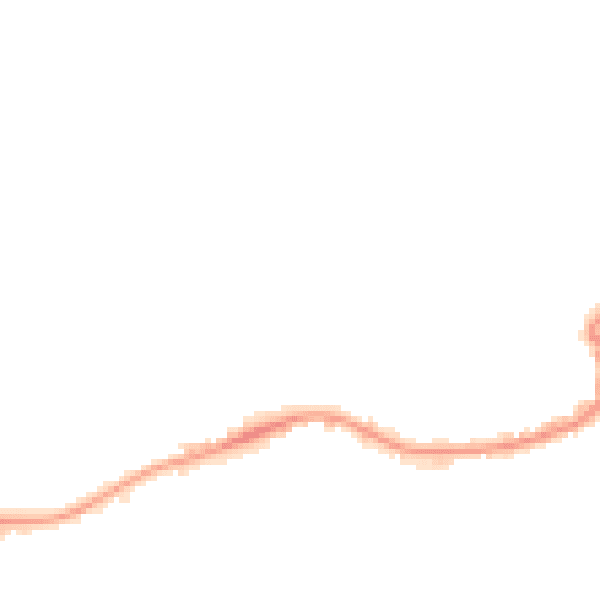 Night-time road noise heatmap for TR15 3JU