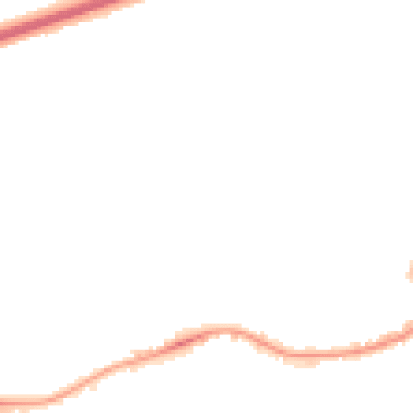 Night-time road noise heatmap for TR15 3JX