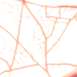 Daytime road noise heatmap for TR15 3LX