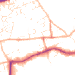 Daytime road noise heatmap for TR15 3NE