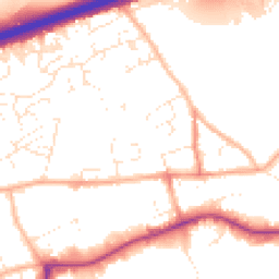 Daytime road noise heatmap for TR15 3NF