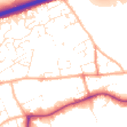 Daytime road noise heatmap for TR15 3NG