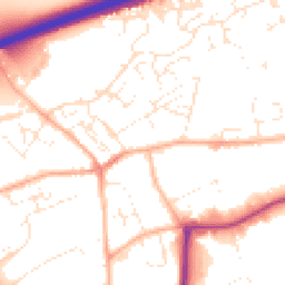 Daytime road noise heatmap for TR15 3PB
