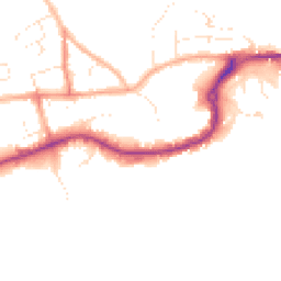 Daytime road noise heatmap for TR15 3RQ
