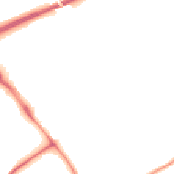 Night-time road noise heatmap for TR15 3ST