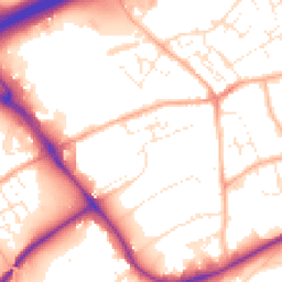 Daytime road noise heatmap for TR15 3SZ