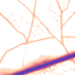 Daytime road noise heatmap for TR15 3UB