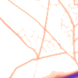Daytime road noise heatmap for TR15 3UN