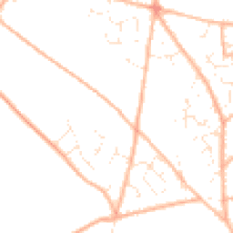 Daytime road noise heatmap for TR15 3UR