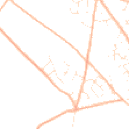 Daytime road noise heatmap for TR15 3XE