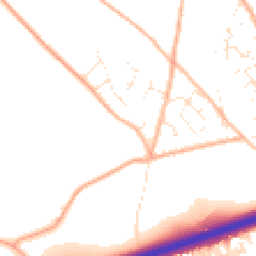 Daytime road noise heatmap for TR15 3XJ