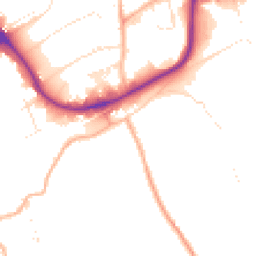 Daytime road noise heatmap for TR15 3YL