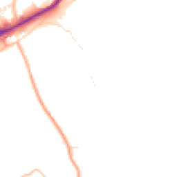 Daytime road noise heatmap for TR15 3YY