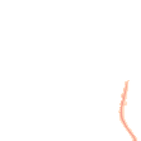 Night-time road noise heatmap for TR18 2AG