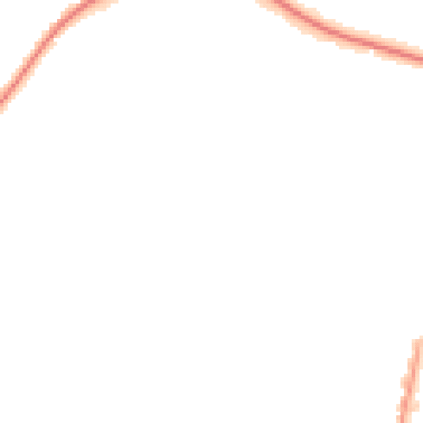 Night-time road noise heatmap for TR18 2AH