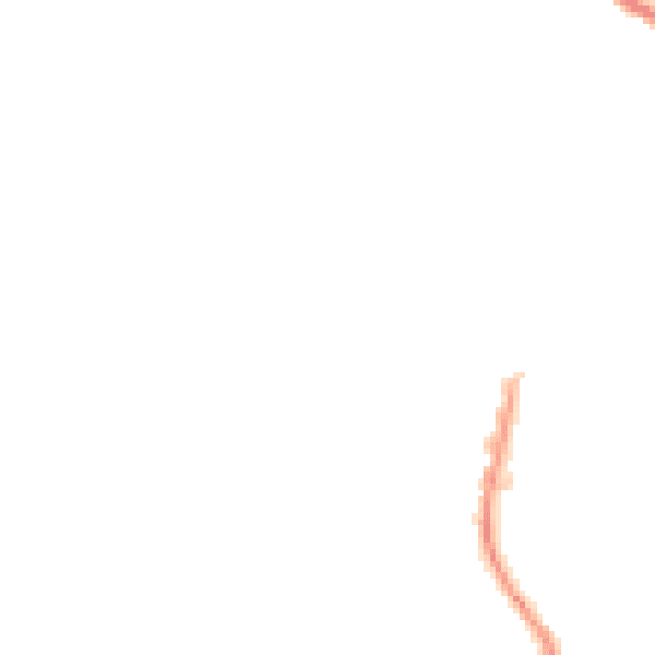 Night-time road noise heatmap for TR18 2BZ