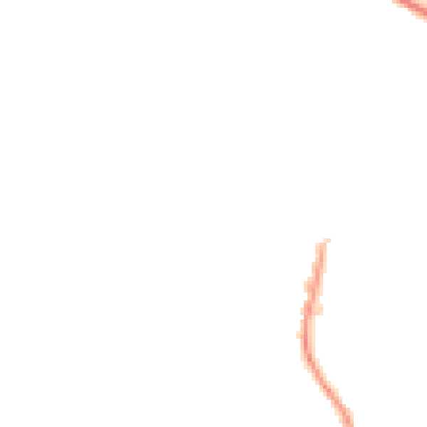 Night-time road noise heatmap for TR18 2DA