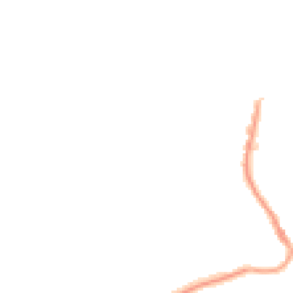 Night-time road noise heatmap for TR18 2EF