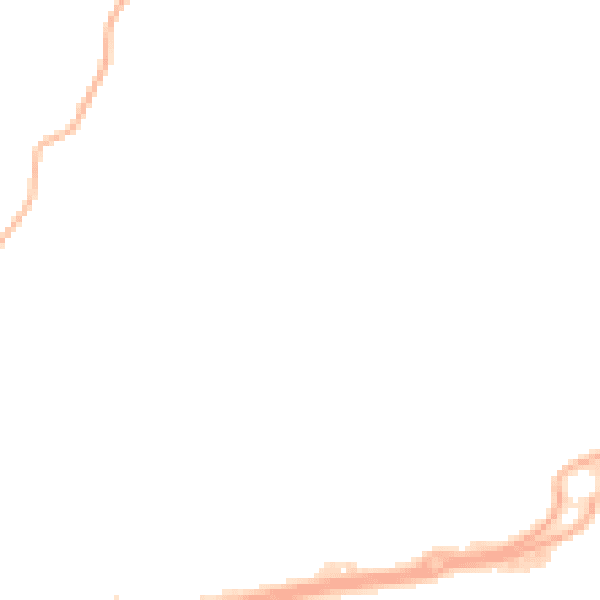 Night-time road noise heatmap for TR18 3BE