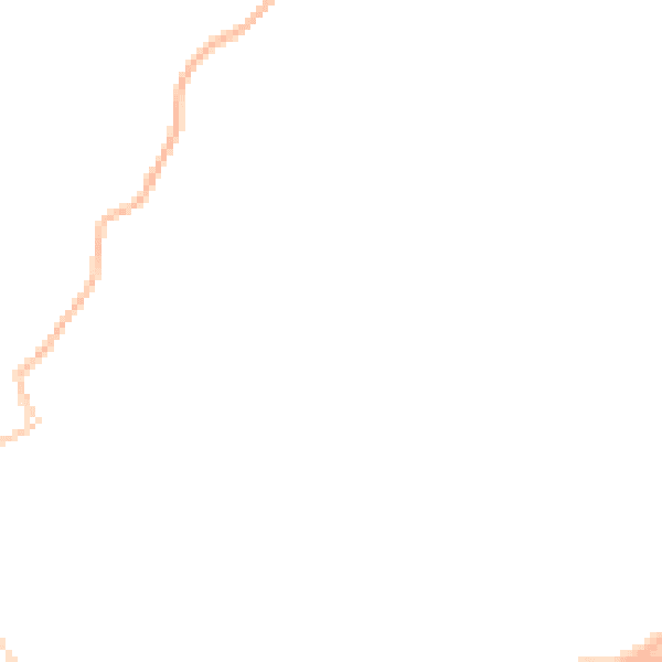 Night-time road noise heatmap for TR18 3BL