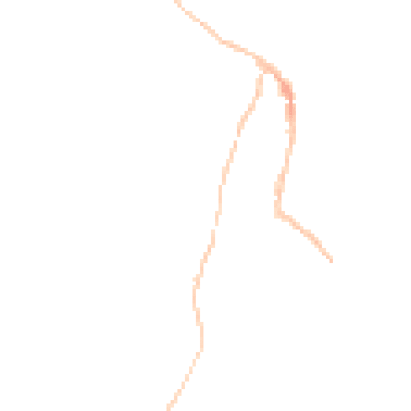 Night-time road noise heatmap for TR18 5AU