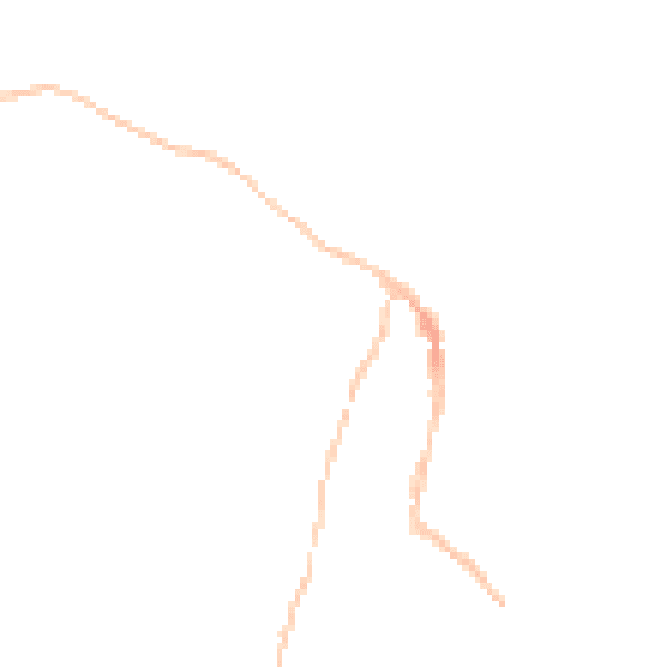 Night-time road noise heatmap for TR18 5BZ
