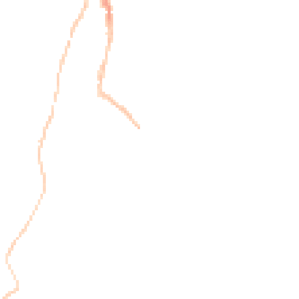 Night-time road noise heatmap for TR18 5ER
