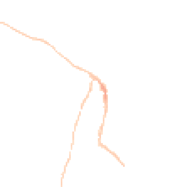 Night-time road noise heatmap for TR18 5HZ