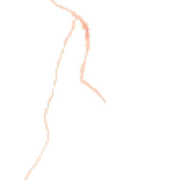 Night-time road noise heatmap for TR18 5JN