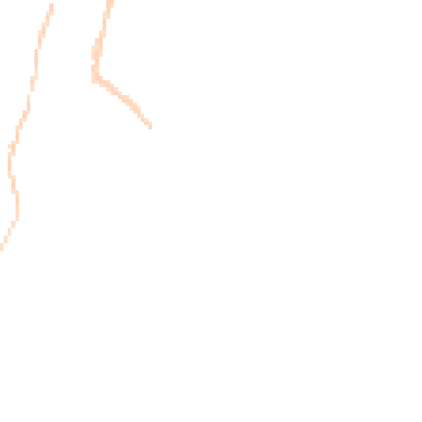Night-time road noise heatmap for TR18 5PD