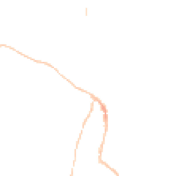 Night-time road noise heatmap for TR18 5QH
