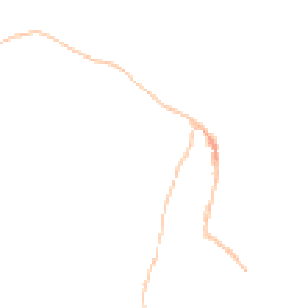 Night-time road noise heatmap for TR18 5QT