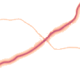 Daytime road noise heatmap for TR19 6AH