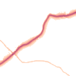 Daytime road noise heatmap for TR19 6AR