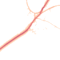 Daytime road noise heatmap for TR19 6DP