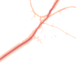 Daytime road noise heatmap for TR19 6DW